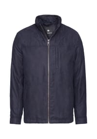 redpoint - Regular Fit Blouson mit printed Micro Suede QUITO - smoke grey