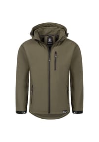 Rock Creek - Jacke Softshelljacke Regular Fit - Schwarz
