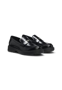 HUGO - Mokassins, Leder, für Damen - 001 BLACK