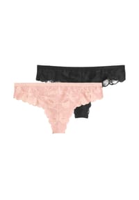 Marc O'Polo - String 2er Pack Tender Lace - Misty rose