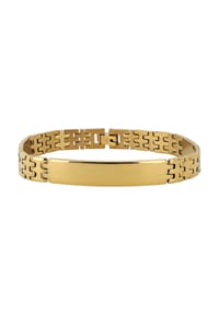 Adelia's Bold Style - Armband – Gliederarmband aus Edelstahl 20 cm - gold