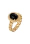 elli. PREMIUM Ring Solitär Edelstein Klassik 925 Silber Bild 1