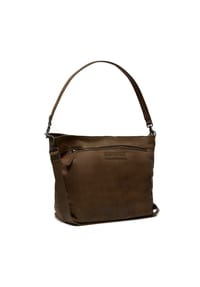 The Chesterfield Brand - Bolivia Schultertasche Leder 32 cm - olive green