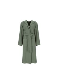 VOSSEN® - VOSSEN® Damen & Herren Bademantel "Silent" - detox green