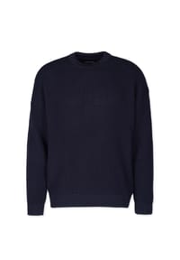 HONESTY RULES - Strick Boxy Waffle Knitter - mud
