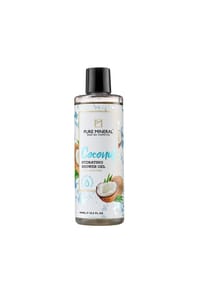 PURE MINERAL - Duschgel Kokos, 400 ml - weiß