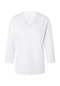 adagio - Shirt "Canja", 3/4-Ärmel, V-Ausschnitt, für Damen - BLACK