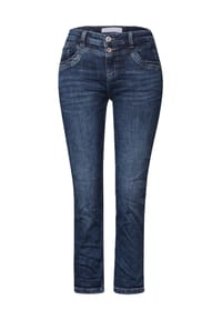 Street One - Jeanshose, Five-Pocket, für Damen - 16582 DARK BLUE W