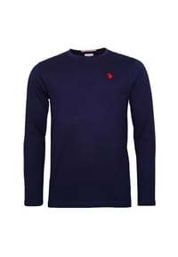 U.S. POLO ASSN. - Shirt Longsleeve Sweatshirt - blau