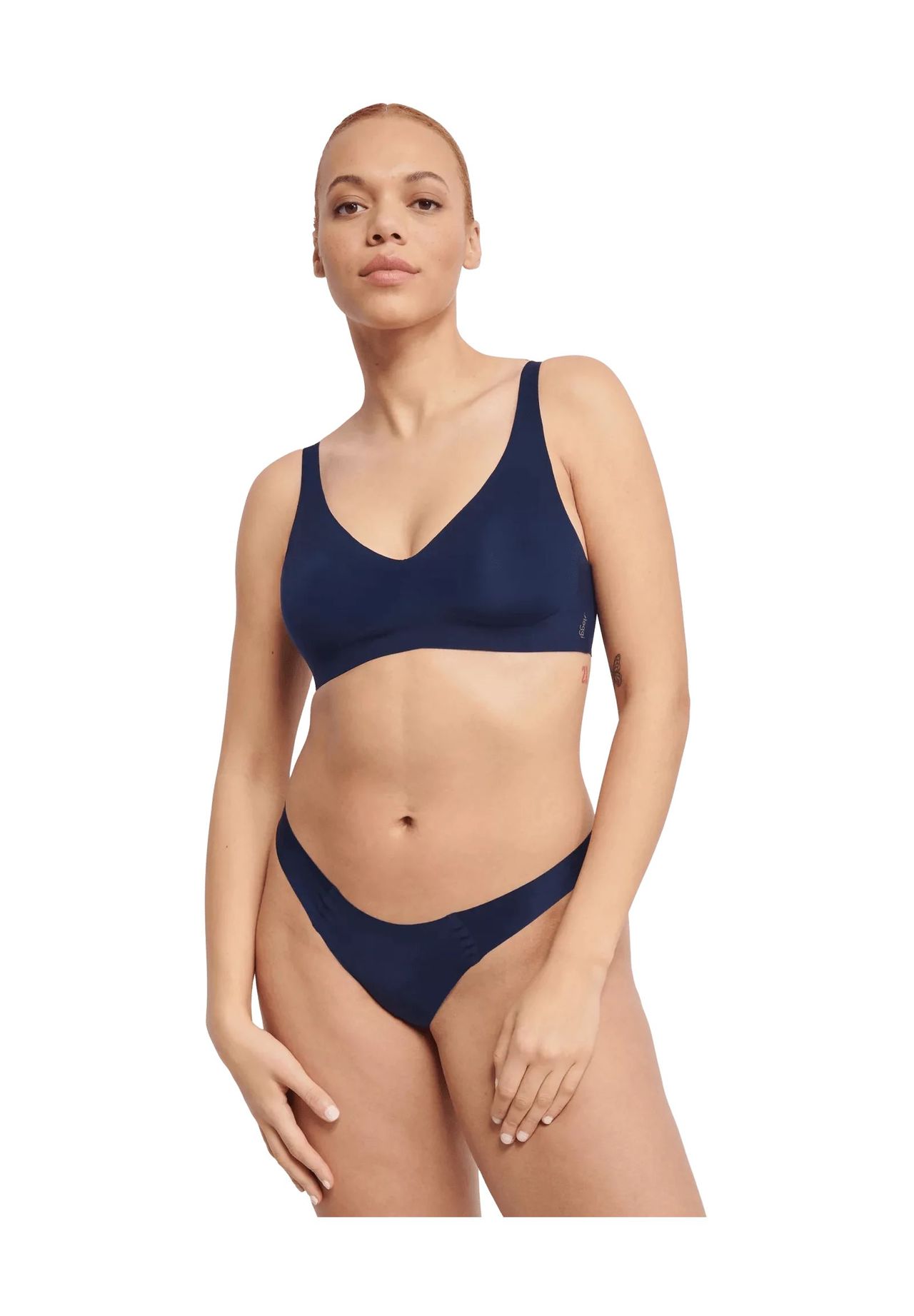 Sloggi Zero Feel 2.0 Soft Bralette, BüGellos, Atmungsaktiv, FüR Damen, Blau, M