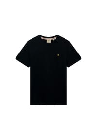 Superdry. - T-Shirt Logo Shirt mit Stickerei - schwarz