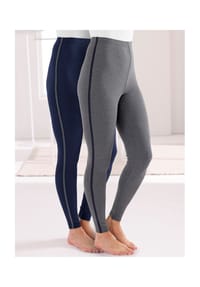 Witt - Leggings - marine + anthrazit-meliert
