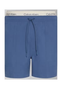 Calvin Klein - Badeshorts Icon Swim, Tunnelzug, für Herren - CEC  DARK DENIM