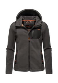 MARIKOO® - Fleecejacke Mount Iwaki - Anthracite