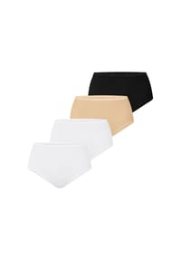 nur die - Taillenslip Bio-Baumwolle GOTS-zertifiziert - beige, schwarz 1