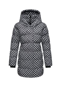 ragwear™ - Steppmantel Niara Print - Black