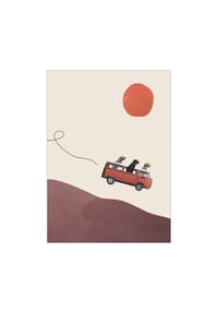  POSTER & FRAME® - Poster  Leon Maarten - Adventure gang - 30 x 40 cm