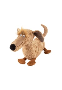 sigikid® - Kuscheltier Sausage Schorschi BeastsTown , für Erwachsene und Kinder - braun