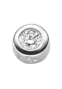 Adelia's - Adelia's Damen Anhänger 585 Weißgold ( 14K ) mit 1 Brillant ( 0,2 ct ) – Goldanhänger - silber