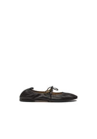 KAZAR STUDIO - Ballerinas aus Leder mit Schnüren - Schwarz