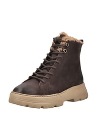paul green - Nubukleder Stiefelette - Mocca