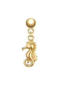 GLANZSTÜCKE MÜNCHEN - Glanzstücke München Charm Seepferdchen Sterling Silber 50084182 - gelbgold