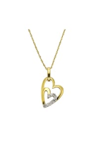 CELESTA® - Damen Kette mit Anhänger "5003411772", 375er Gold  - gold