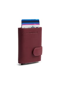 The Chesterfield Brand Bennett - Bennett Geldbörse RFID Schutz Leder 10 cm - berry