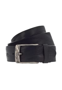 Vanzetti - Gürtel Leder - black