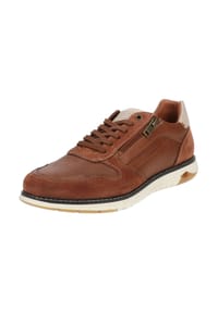 camel active - Nappaleder Sneaker - Cognac