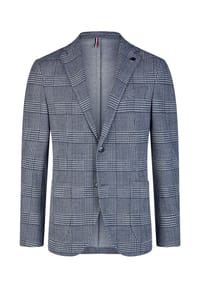 HECHTER PARIS - Sakko Modern Fit mit Zweiknopfverschluss - Metallgrau