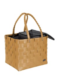 normani® - Flechtkorb mit kleiner Kühltasche - Altrosa