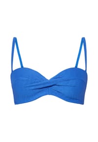 DESIRéE - Bikini-Oberteil Basket Texture, schmale Träger, für Damen - E480 NAUTICAL BLUE
