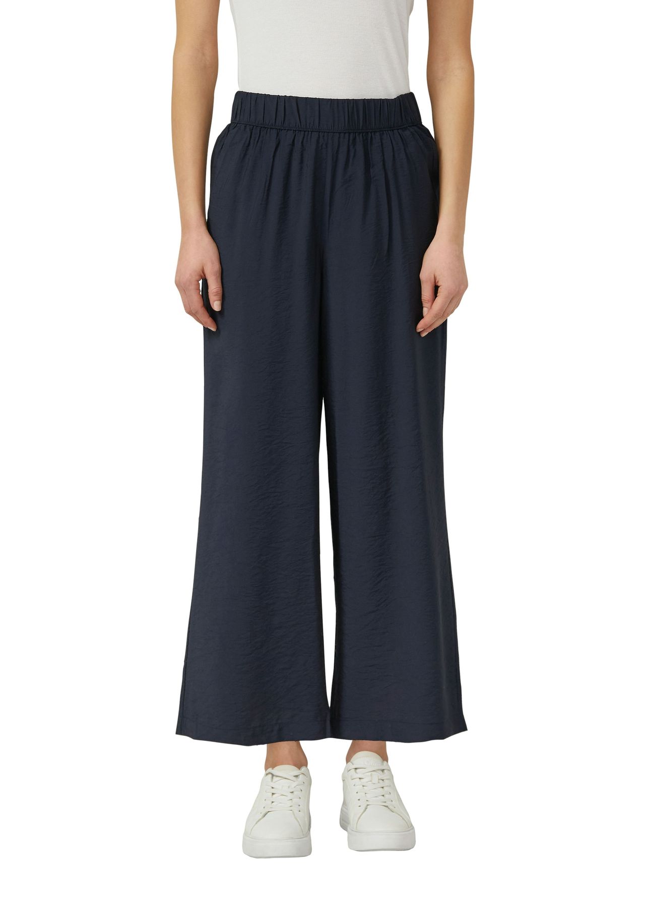 S.Oliver Red Label Culotte, Gummibund, FüR Damen, Blau, 40