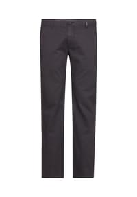 redpoint - Regular Chinohose mit elastischem Bund und dezentem Print ODESSA - anthra
