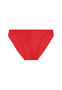 HOM - Slip, uni, Stretch, für Herren - 4063 ROT