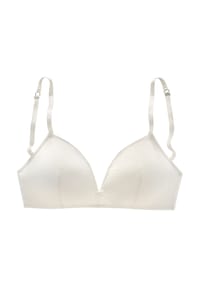 s.Oliver - Bralette, graphische Spitze, Zierschleife, für Damen - 1493 CREAM