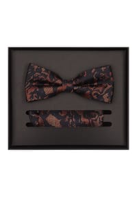 VENTI - Herren Accessoires gemustert - Orange