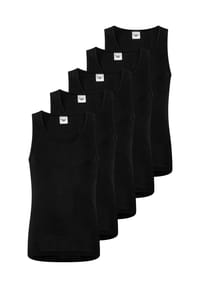 Speidel. - Unterhemd / Tanktop 5er Pack Classic - Schwarz
