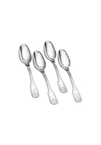 Ritzenhoff & Breker Kaffeelöffel-Set Holly 14,2 cm 4er Set silber - HOLLY - silber