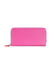 Mywalit - Large Double Zip Around Purse Geldbörse Leder 18 cm - black/pace