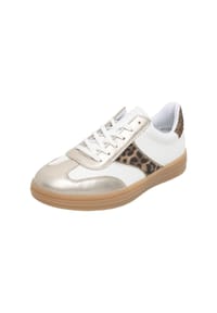 remonte® - Sneaker, Kunstleder, für Damen - PALEGOLD/WEISS
