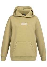 BENLEE™ - Frauen Kapuzensweatshirt Oversize LORENA - Olive/White