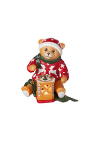 Villeroy & Boch Figurine Teddy mit Windlicht Christmas Toys Memory - Christmas Toys - bunt