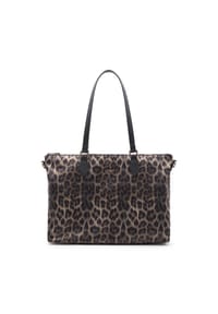 L.CREDI SALENA - Shopper, Kunstleder, für Damen - BRAUN/ MIX