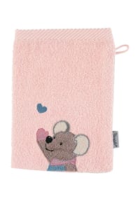 Sterntaler® - Waschhandschuh "Maus Mabel", Stickerei Maus Mabel - 707 ZARTROSA