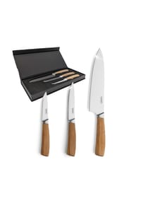 kuppels 3-tlg. Küchenmesser Set - Wood - holz