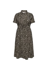 ONLY CARMAKOMA - Hemdblusenkleid Aris, 3/4 Länge, für Damen - 177911001 BLACK