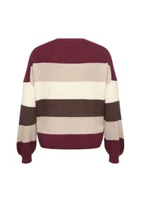 ONLY CARMAKOMA - Strickpullover Cara, Rippbündchen, für Damen - 178411011 ZINF/WHI