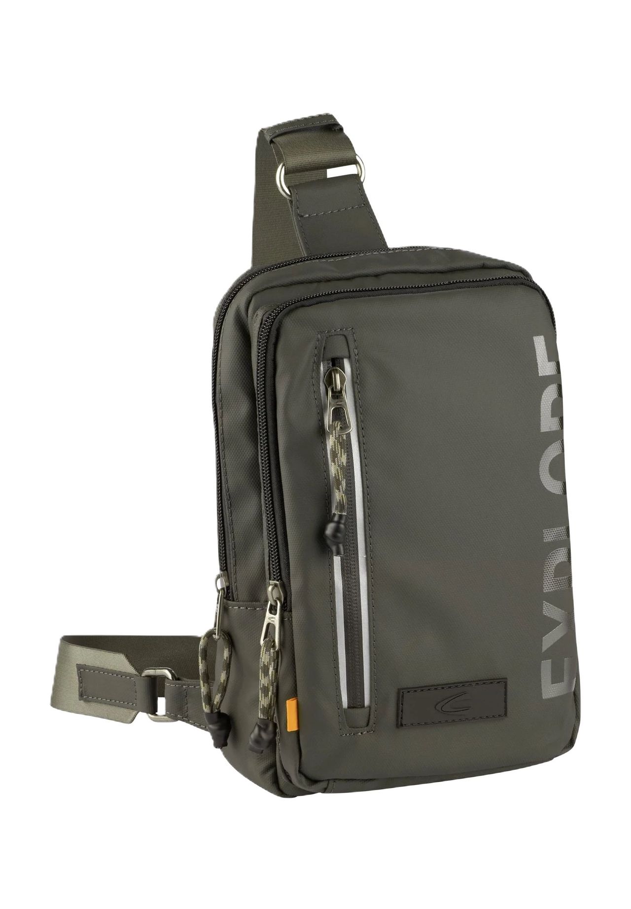 Camel Active Grün Cityrucksack "Explore" Wasserabweisendes Recyceltes Nylon Und Reflektierende Reißverschlüsse von Baur - Bild 6